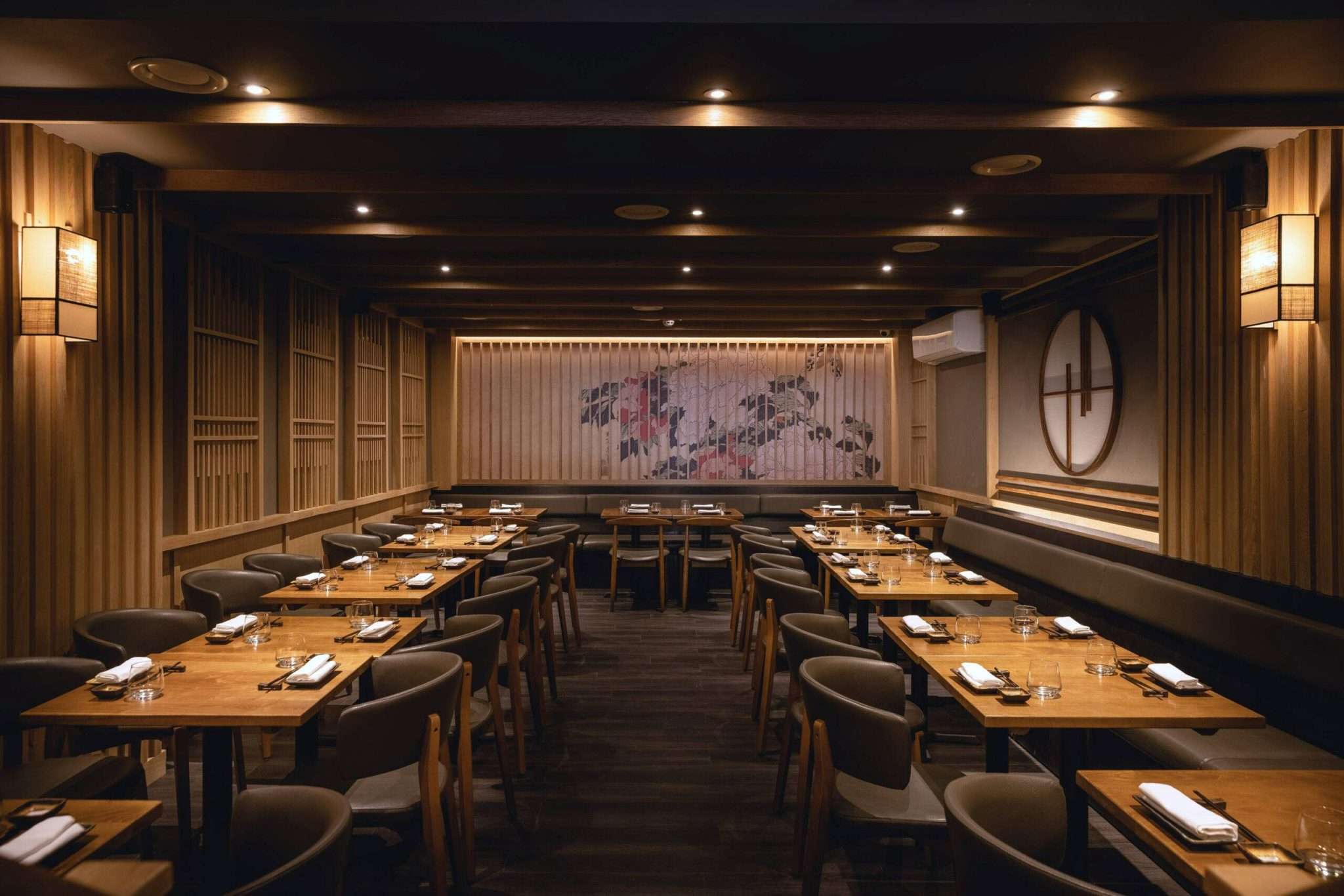 Interior of Hot Stone Japanese restaurant